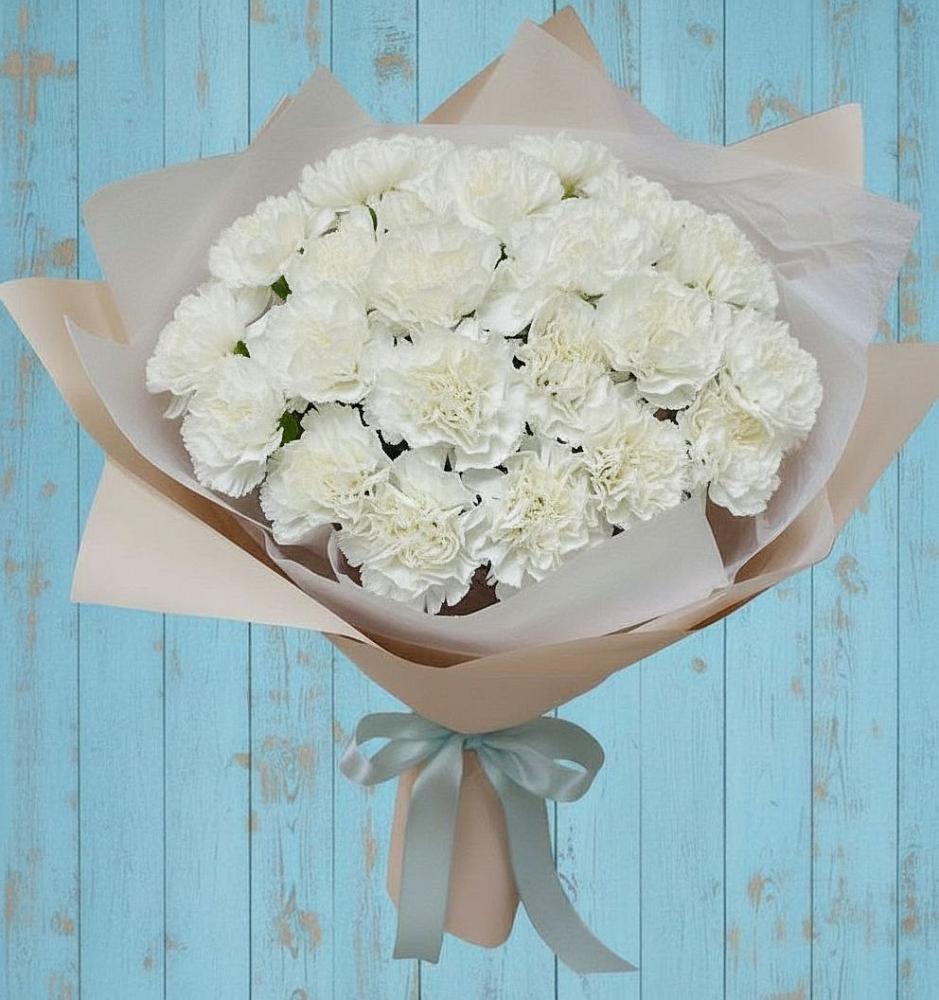 Букет цветов из: Гвоздики в Саввино