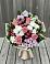 Букет цветов из: Альстромерии, Гвоздики, Розы и Хризантемы в Саввино