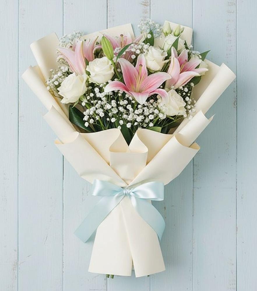Букет цветов из: Лилии в Саввино