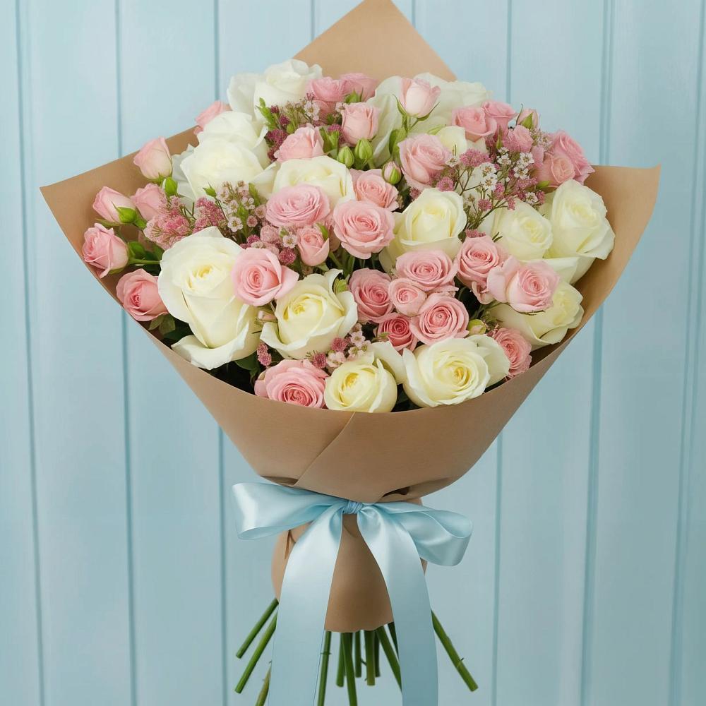 Букет цветов из: Розы в Саввино