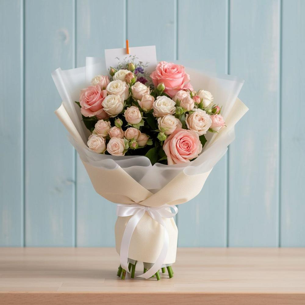 Букет цветов из: Розы в Саввино