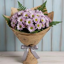 Букет цветов из:  Хризантемы #REPLACE_PRED# Саввино