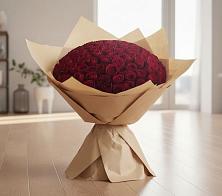 Букет 101 Красная роза в Саввино