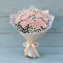 Букет цветов из:  Гвоздики в Саввино
