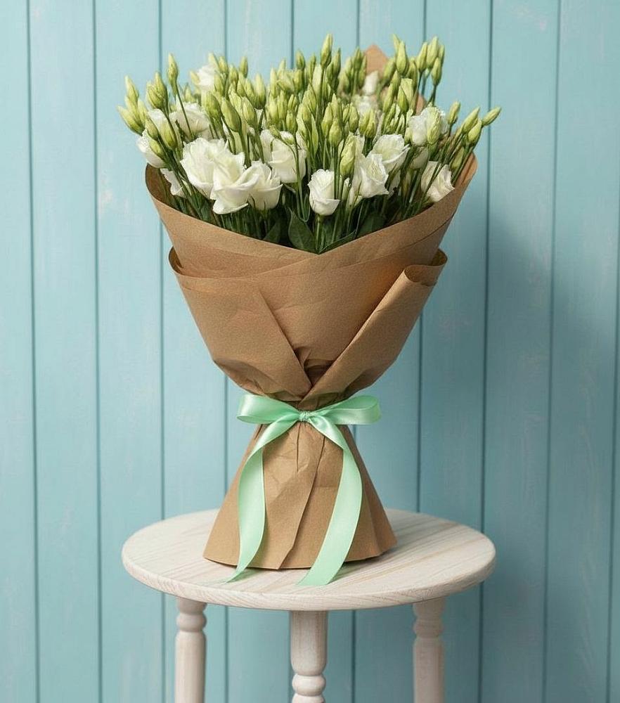 Букет цветов из: Лизиантусы в Саввино