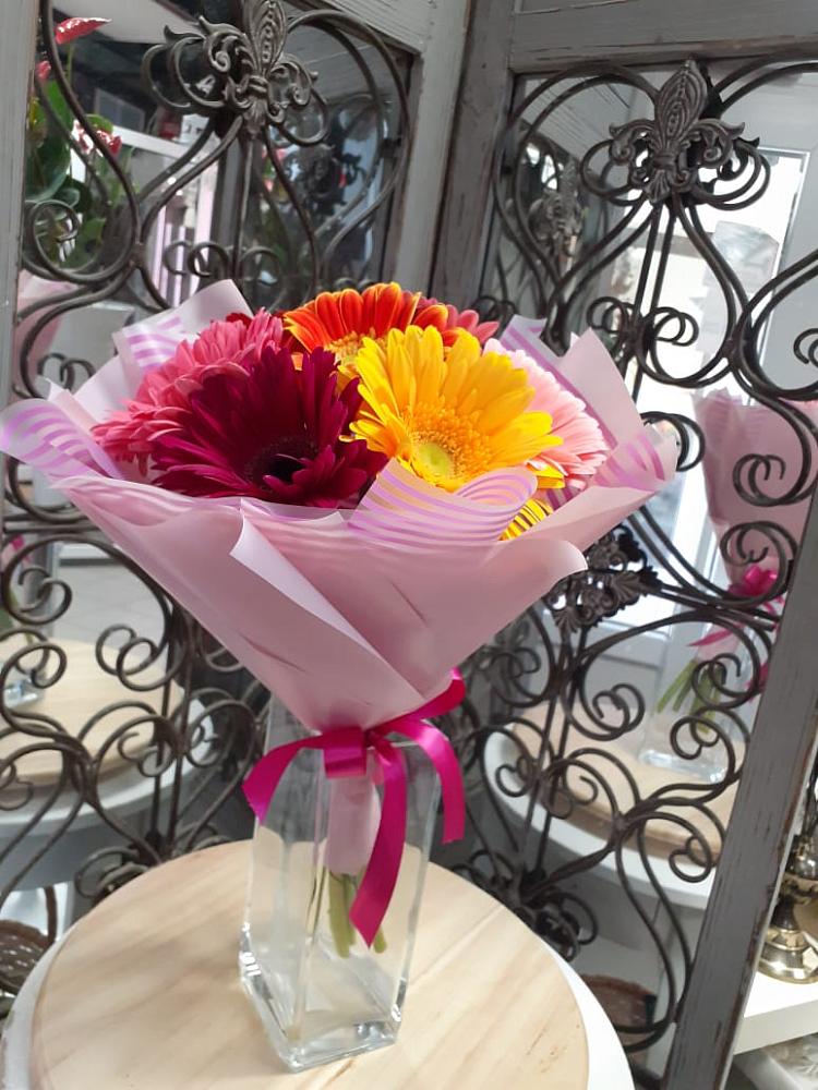 Букет цветов из: Герберы в Саввино