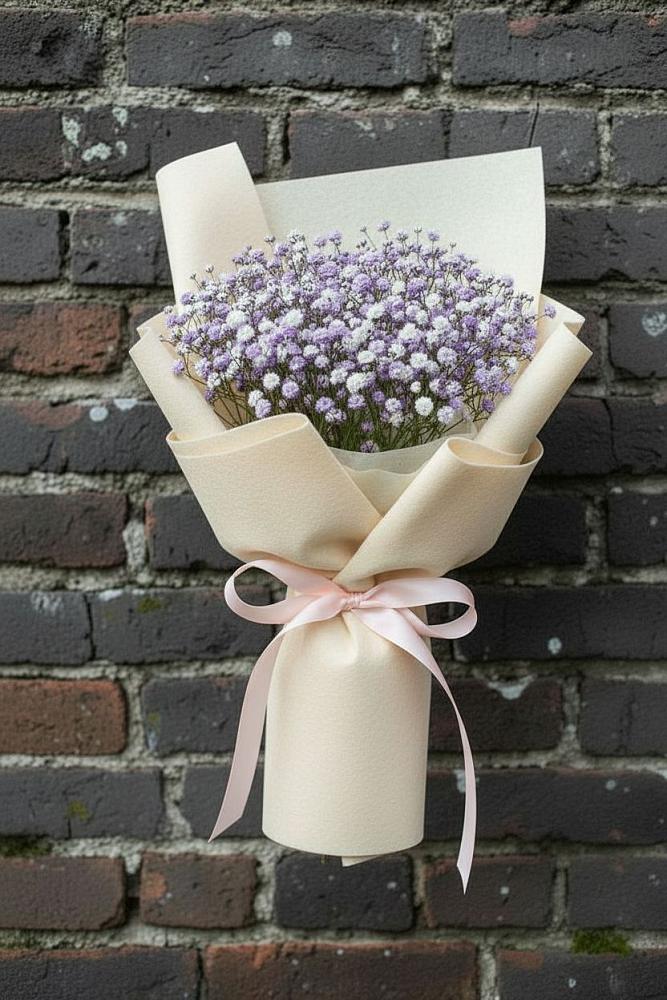 Букет цветов из: Гипсофила в Саввино