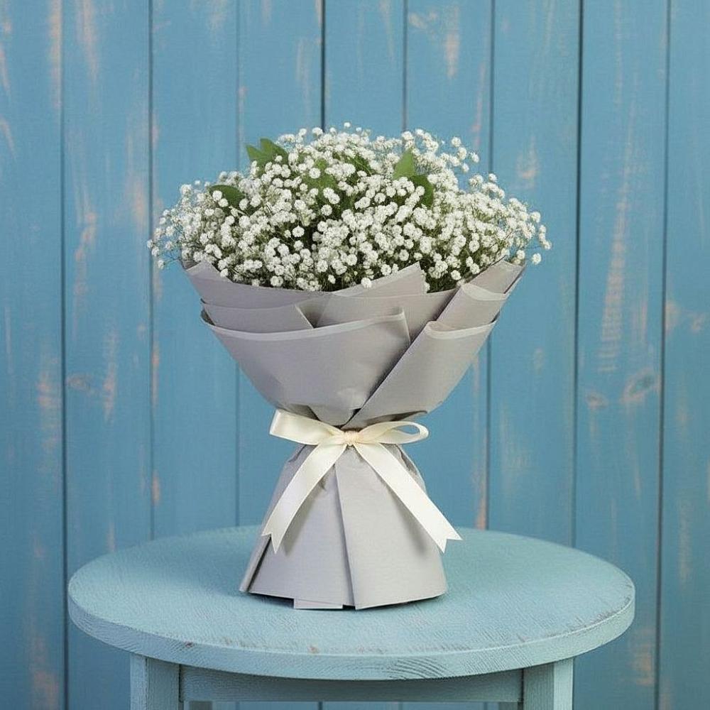 Букет цветов из: Гипсофила в Саввино