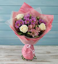 Букет цветов из:  Герберы в Саввино