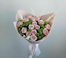 Букет цветов из:  Розы и Хризантемы в Саввино