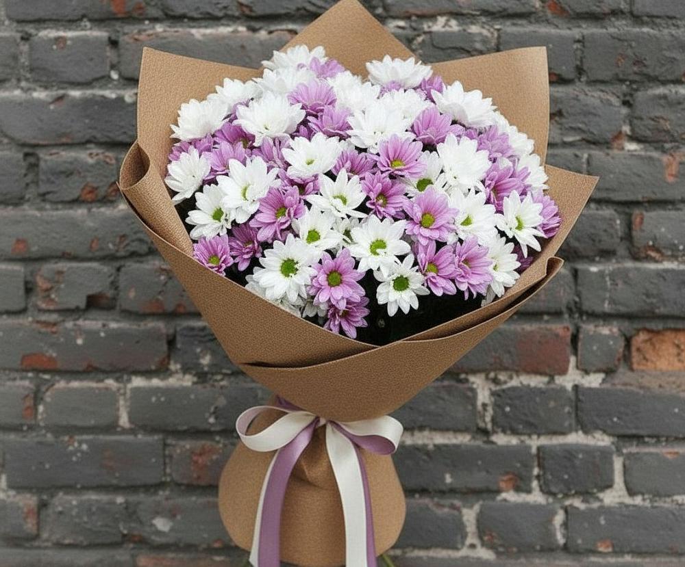 Букет цветов из: Хризантемы в Саввино