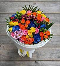 Букет цветов из:  Розы и Хризантемы в Саввино