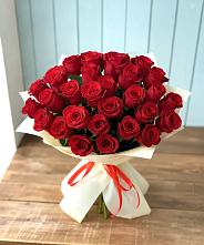 Букет 29 Красных роз в Саввино
