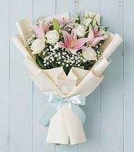 Букет цветов из:  Лилии в Саввино