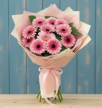 Букет цветов из:  Герберы в Саввино