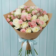 Букет цветов из:  Розы #REPLACE_PRED# Саввино