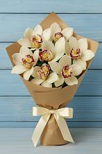 Букет цветов из:  Орхидеи и Розы в Саввино